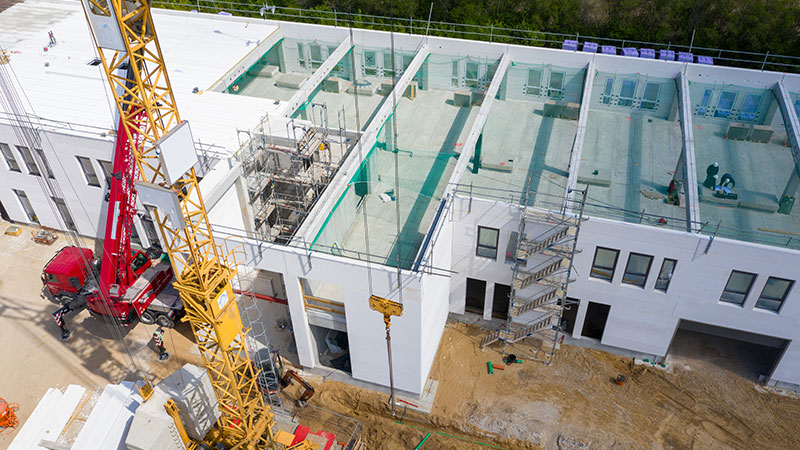 Construction progress reports